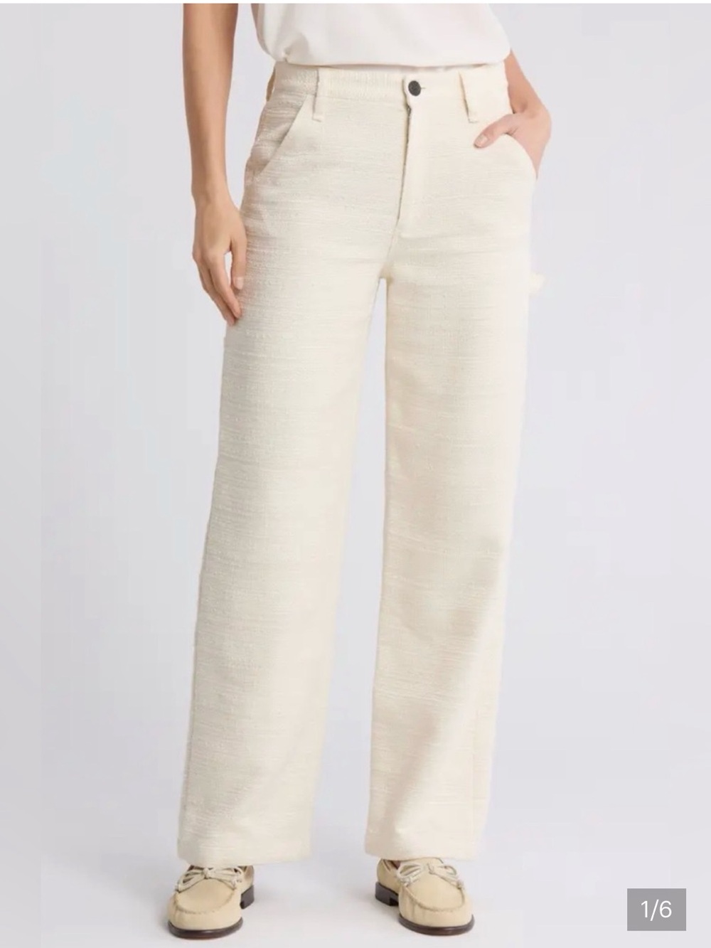 Rag & bone Amaya tweed carpenter pants